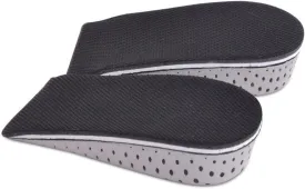 Breathable Memory Foam Invisible Height Increase Insoles Elevator Shoe Insoles Heel Lift Cushion Shoe Inserts 3.3CM