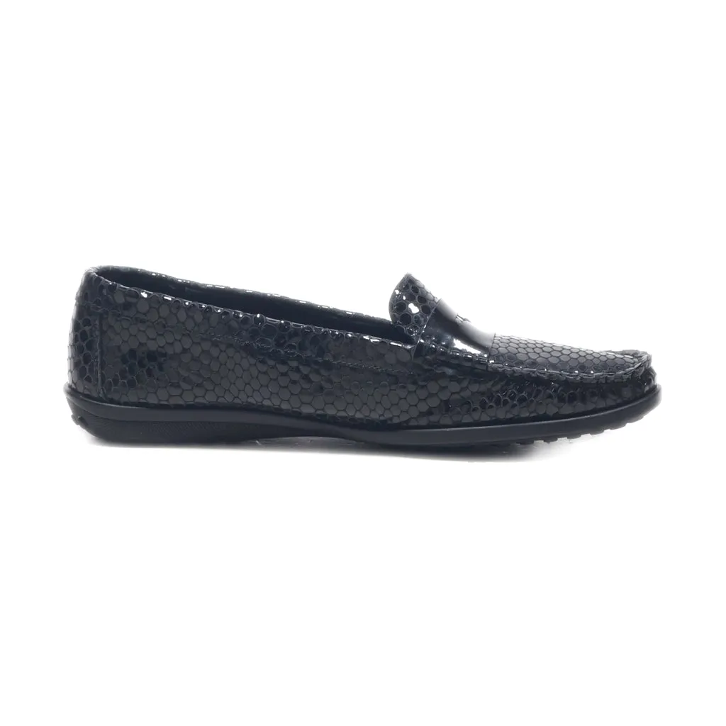 Greyder Loafers Leather Black Colour For Women