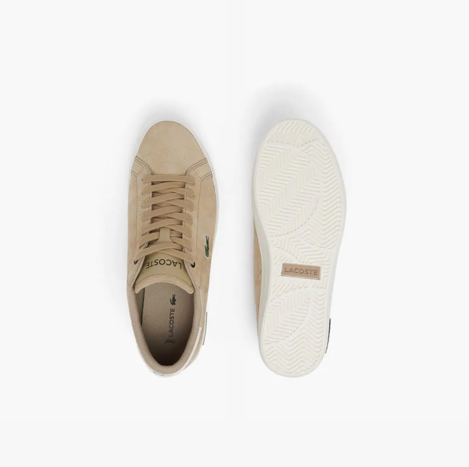 Lacoste Mens Powercourt Leather Sneaker