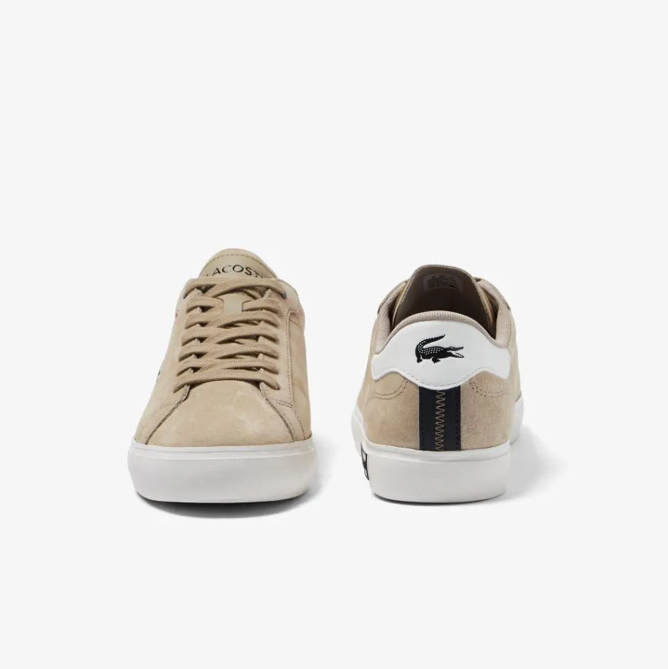Lacoste Mens Powercourt Leather Sneaker