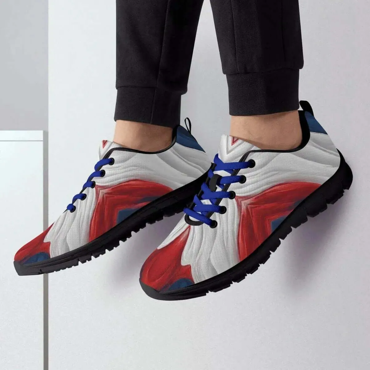 Patriotic Men's Running Shoes