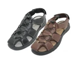 S2600  Men's "Wave" Sport Hiker Sandals with Velcro Back