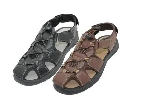 S2600  Men's "Wave" Sport Hiker Sandals with Velcro Back