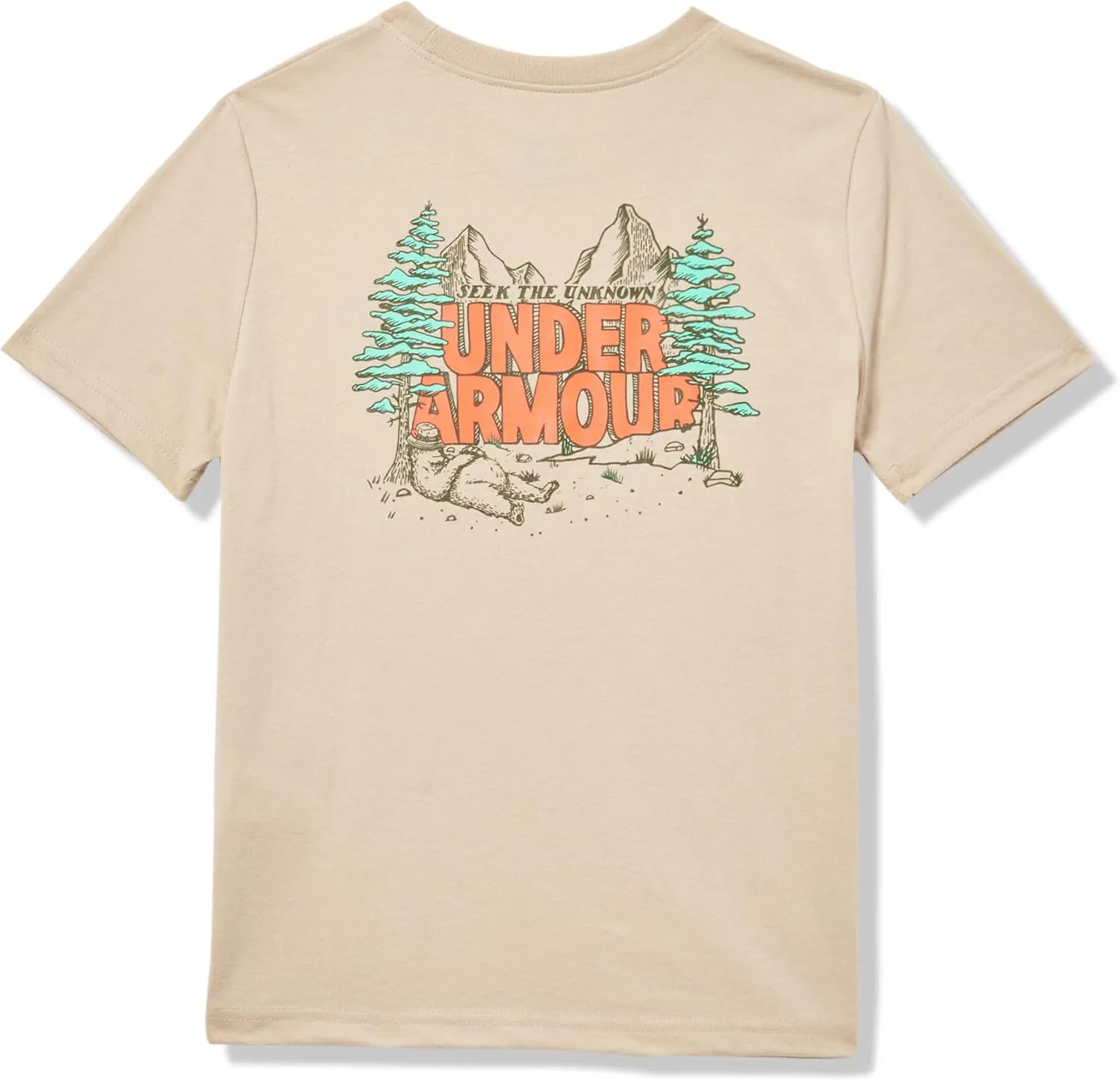Under Armour Short Sleeve Shirt, Crewneck, Lightweight and Breathable, Outdoor