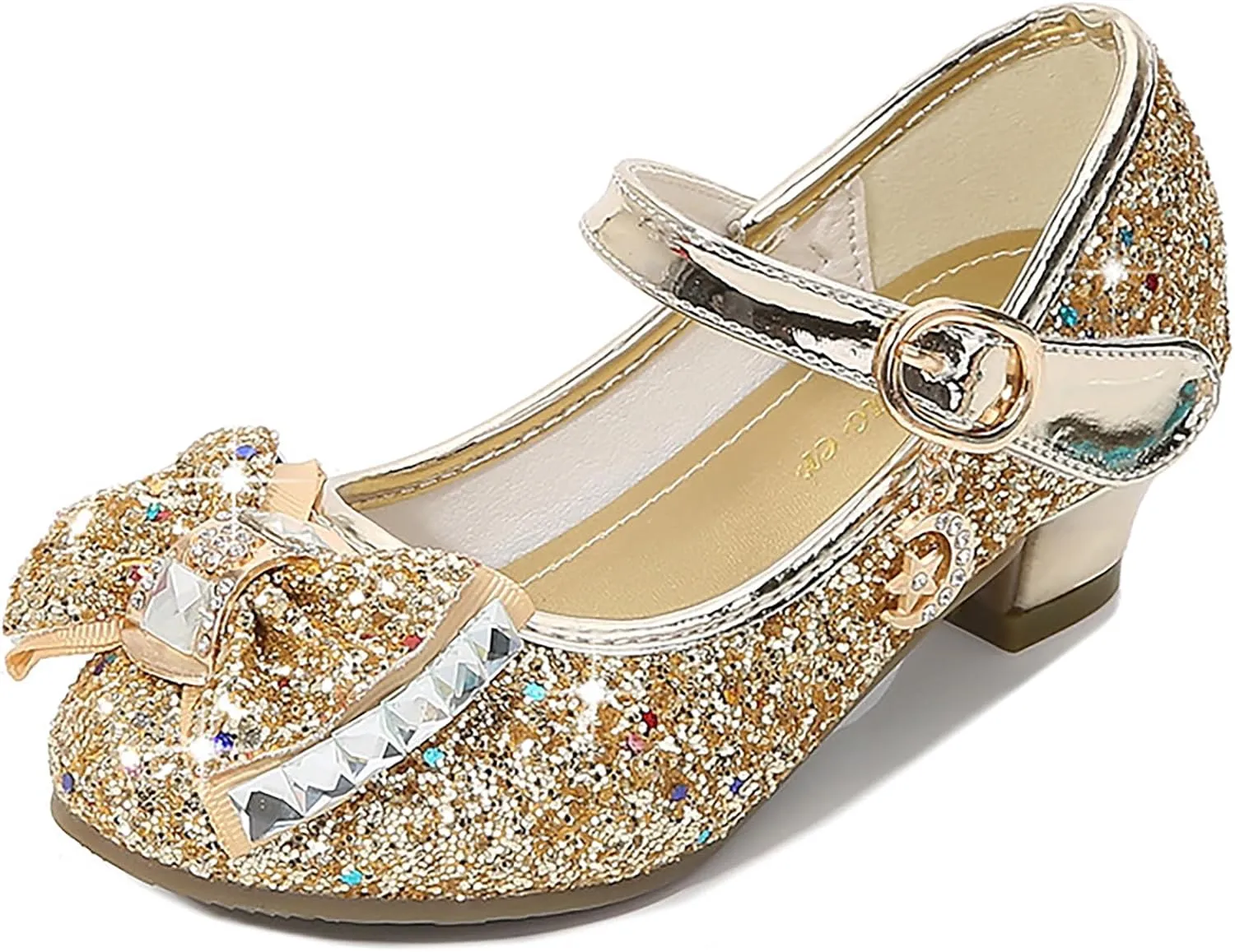 Youdesney Girls Dress Shoes, Mary Jane Flower Girls Shoes, Cute Princess Low Heels for School, Wedding, Party (Toddler/Little Kids/Big Kids)