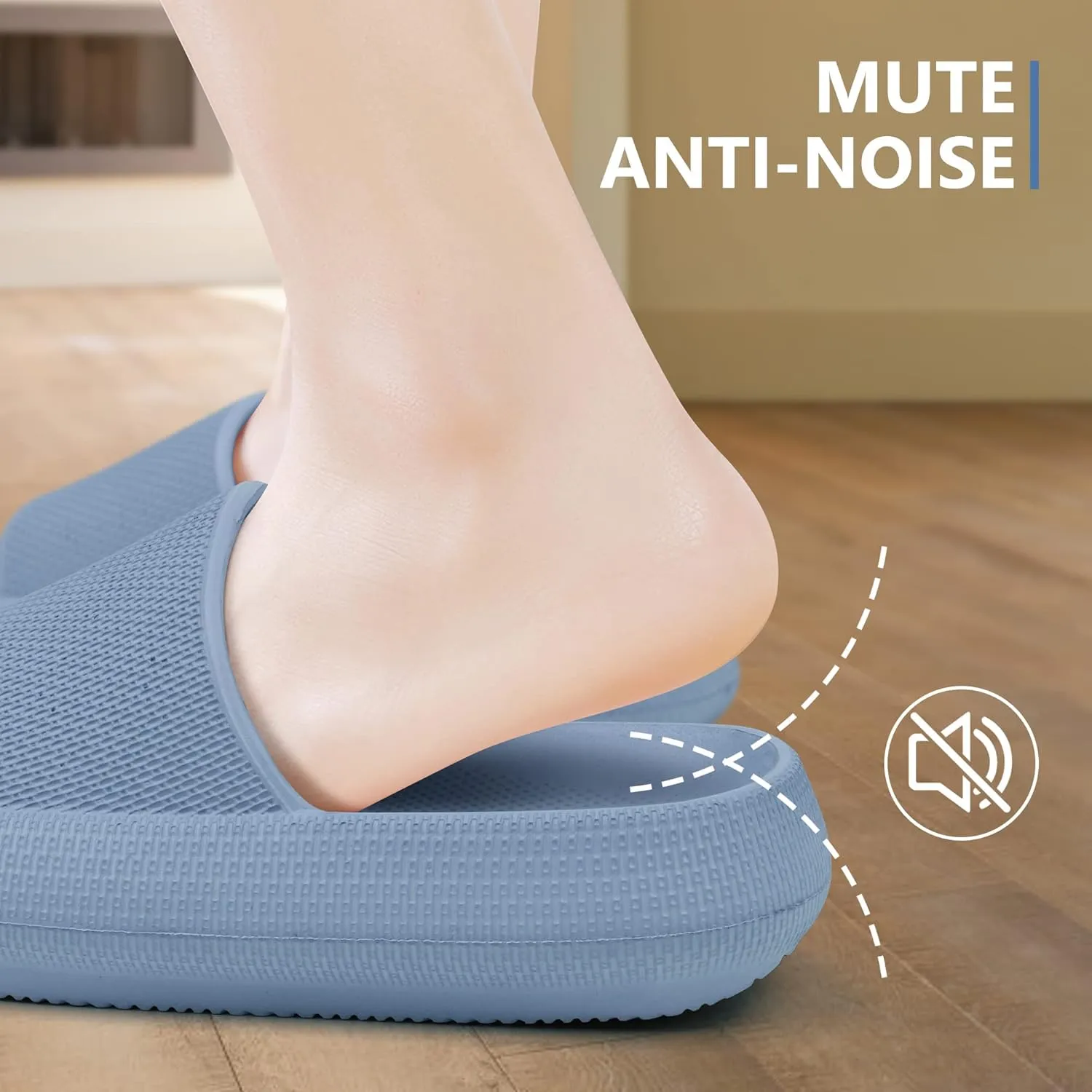 Youecci Cloud Slides for KidsShower Slippers Bathroom Pool SandalsBoys Girls Comfy Thick Sole SlippersSummer Non-Slip Beach Shoes